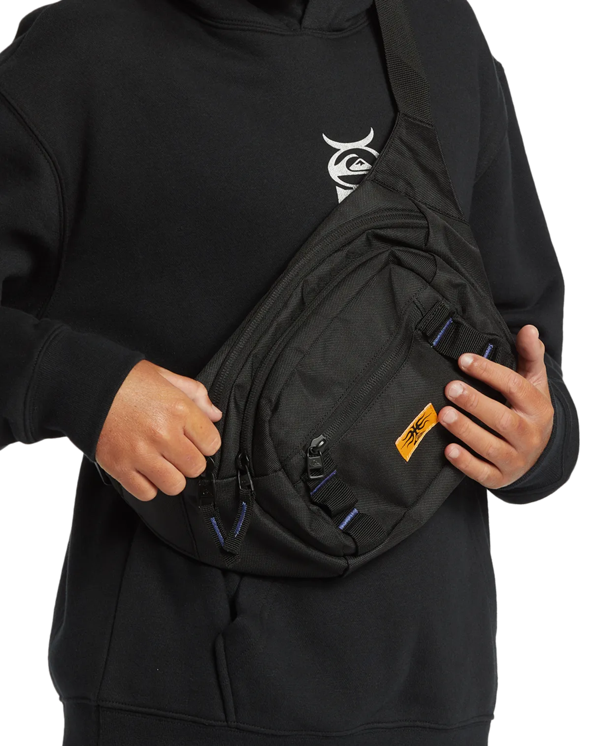 Lone Walker Waist Bag in Jet Black