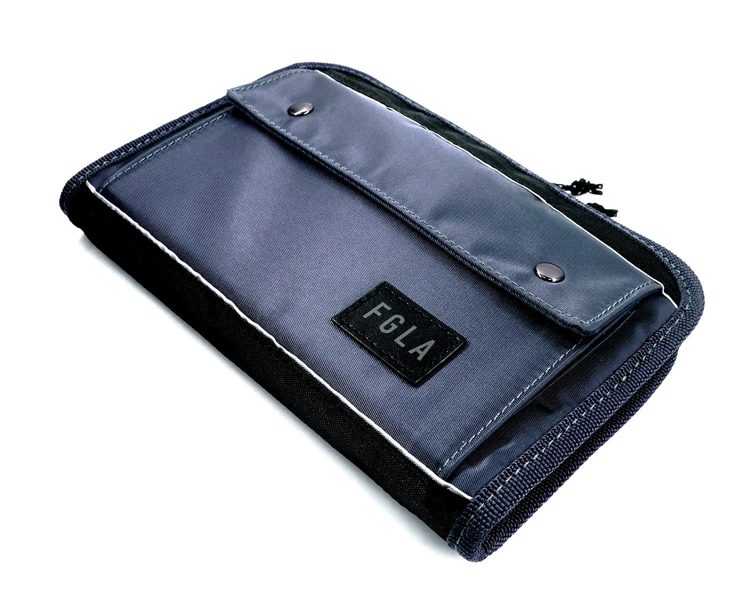 <A 000a001m04> Fungolia Gen2 Passport Holder <B>Regular Size</B> (Navy Blue/Grey)