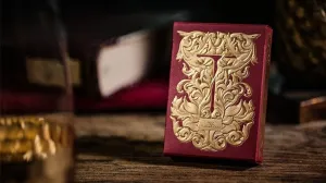 Luxury Sword T - Red Playing Cards by TCC