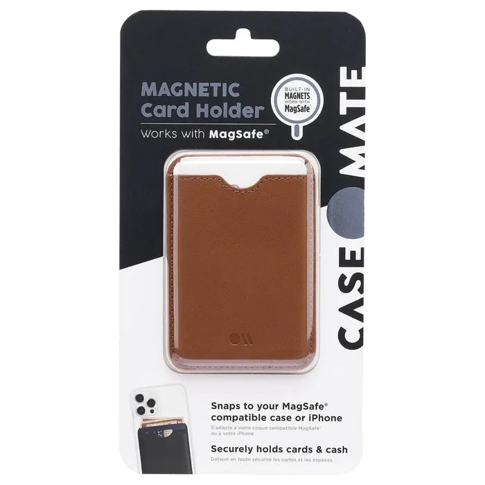 MagSafe Card Holder (Cognac Brown)