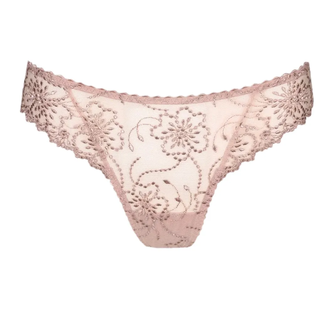 Marie Jo Jane Thong Bois De Rose