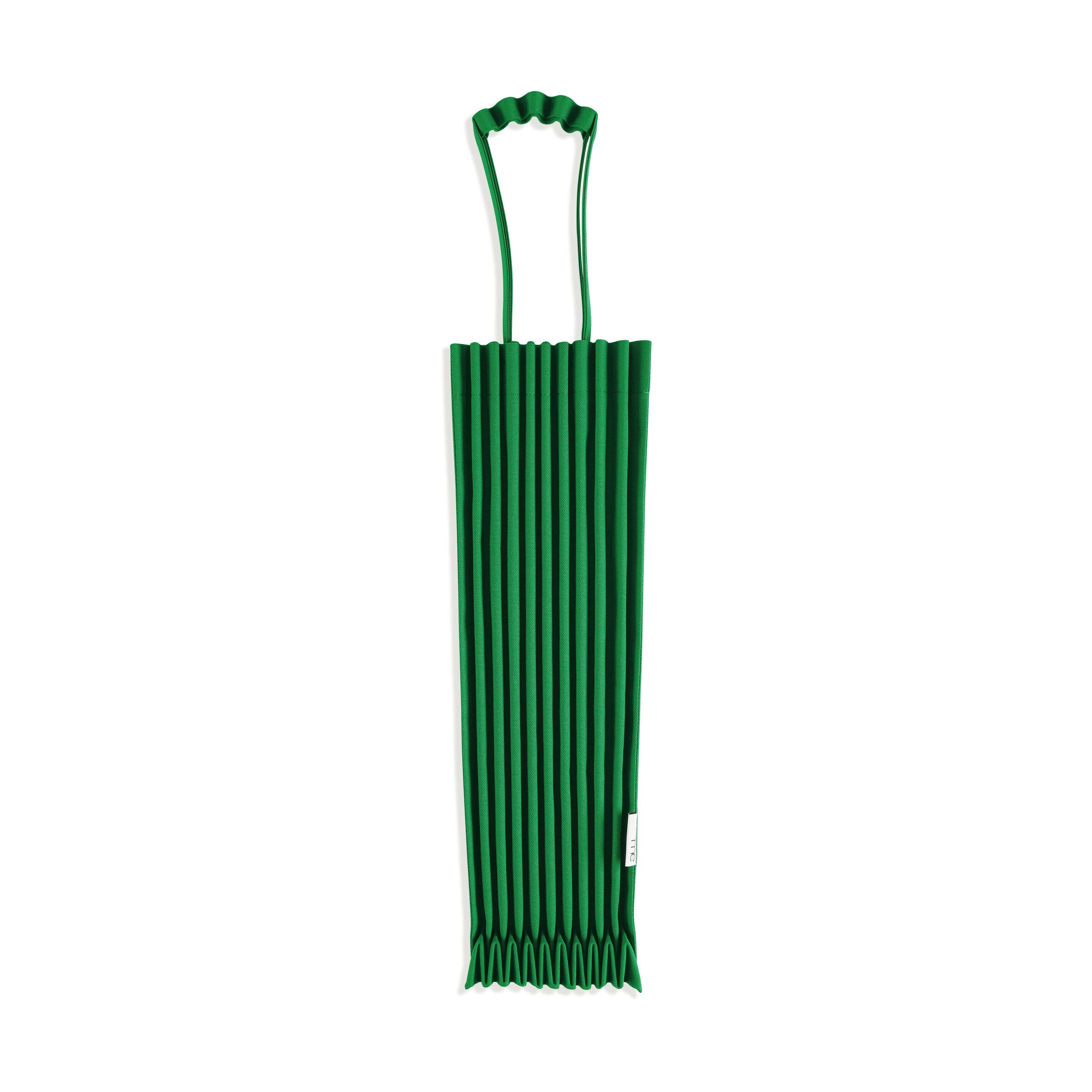 me ISSEY MIYAKE Recycled Polyester Trunk Pleats Bag - Green