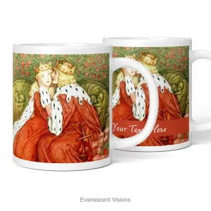 Medieval Lovers Artistic Personalised Love Mug