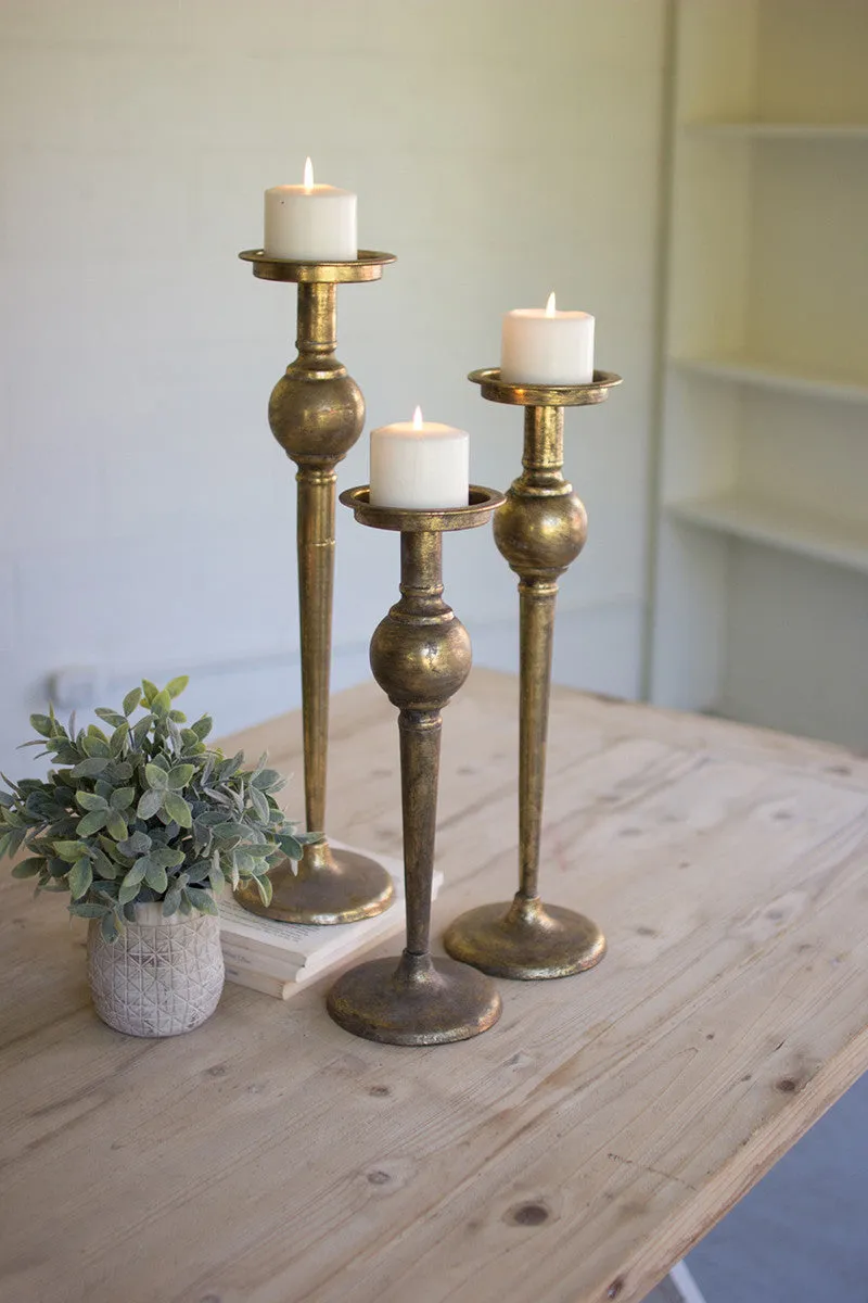 Medium Antique Candle Stand