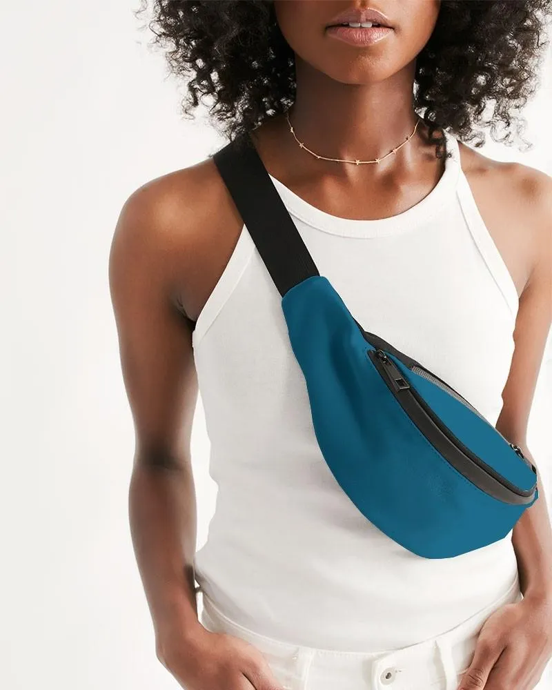 Medium Dark Cyan Belt Bag | Medium Dark Pure Cyan | C100M0Y0K60