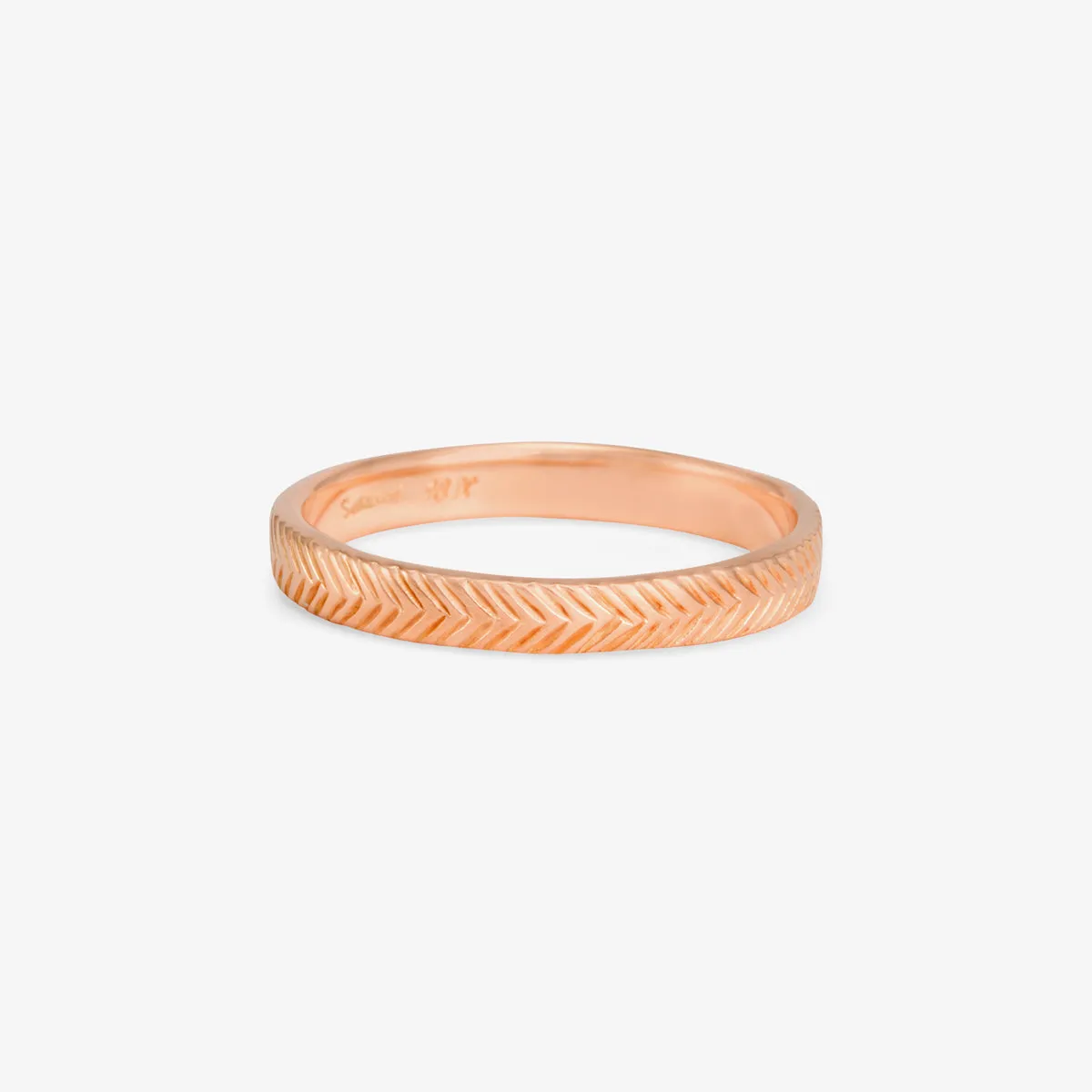 MR0120 | 3mm Herringbone Band