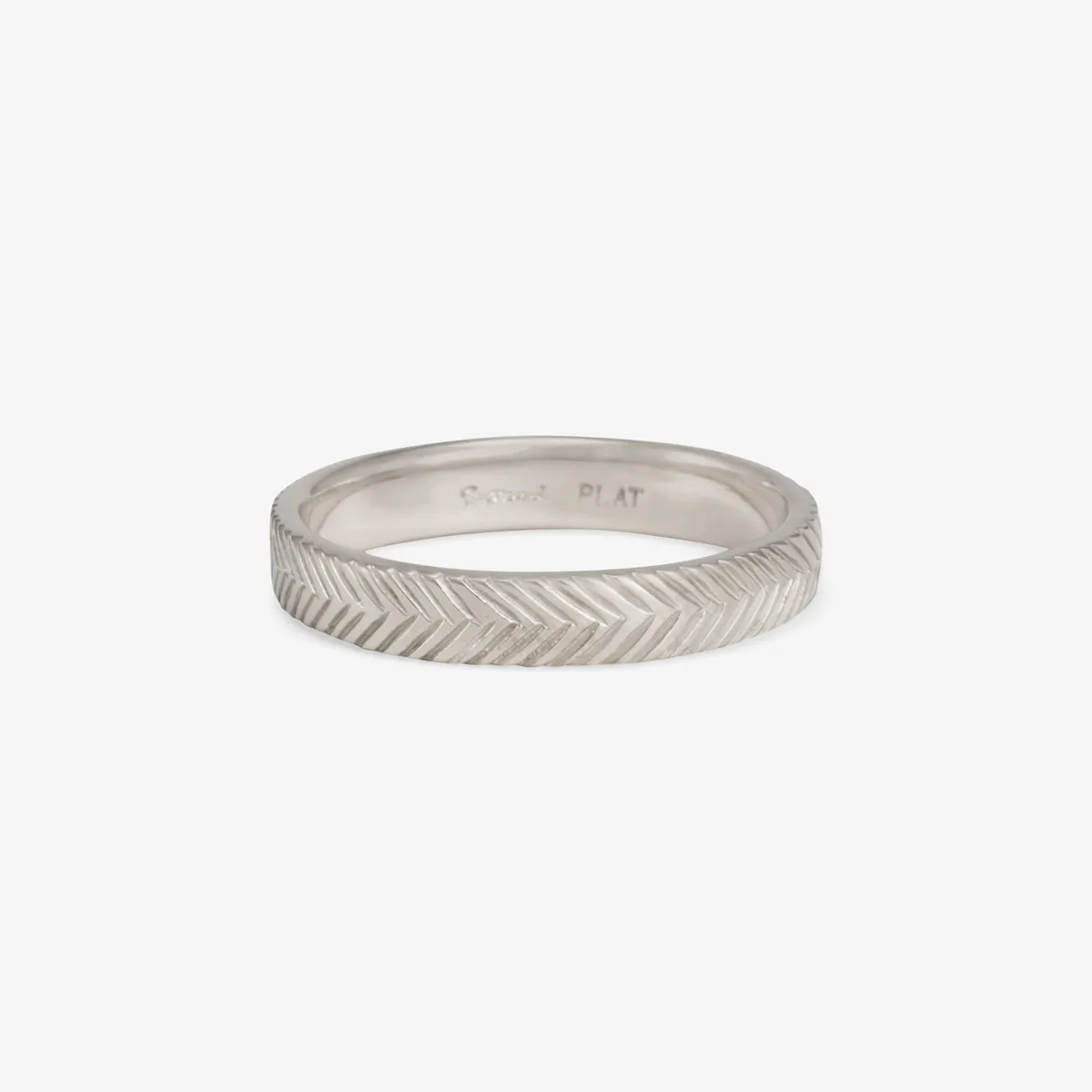 MR0121 | 3.9mm Herringbone Band