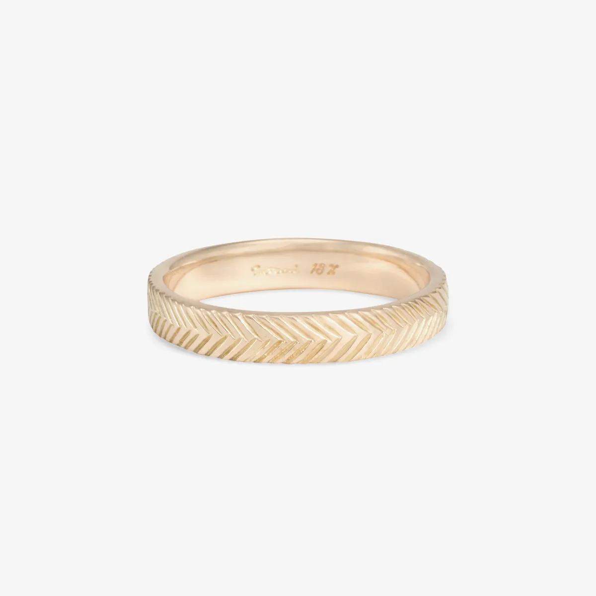 MR0121 | 3.9mm Herringbone Band