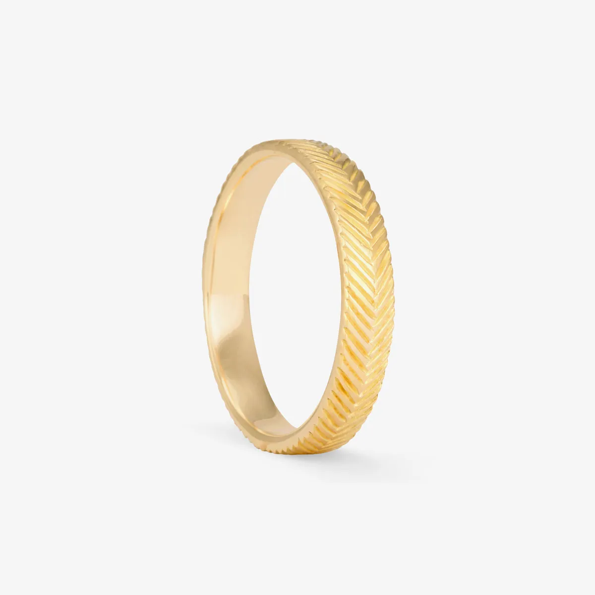 MR0121 | 3.9mm Herringbone Band