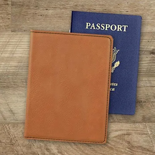 Non-Personalized | Leatherette Passport Holder