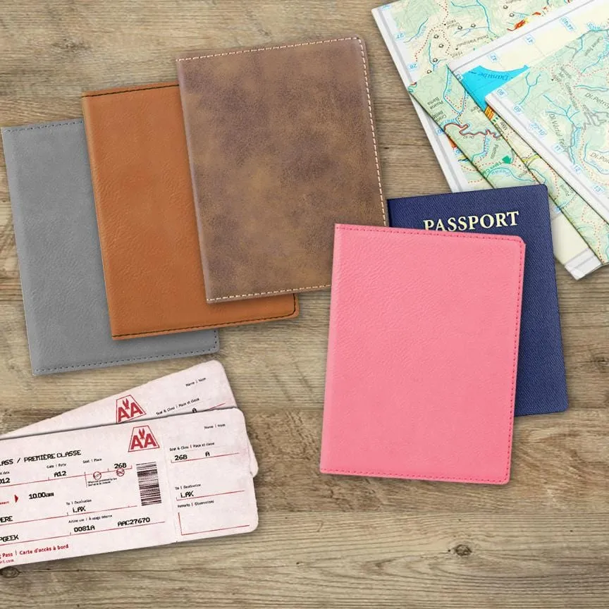 Non-Personalized | Leatherette Passport Holder