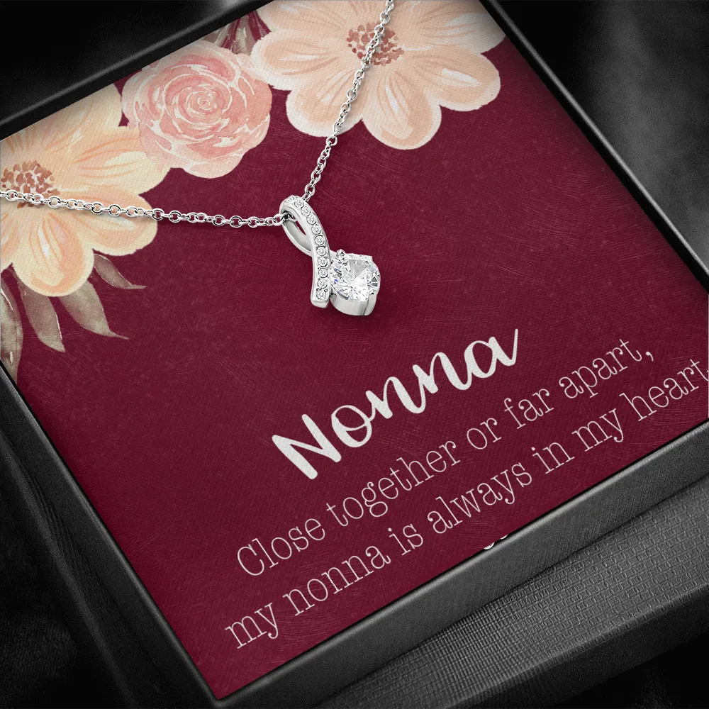 Nonna Red Alluring Beauty Necklace