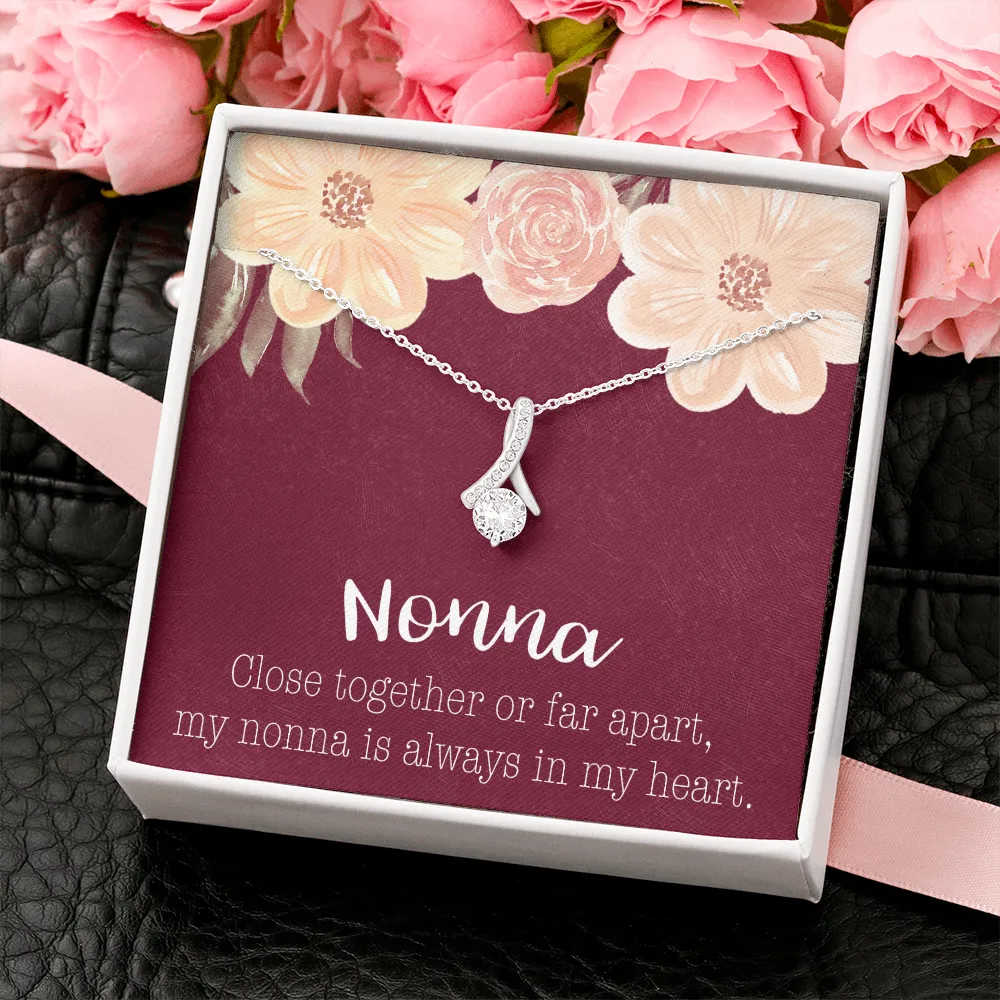 Nonna Red Alluring Beauty Necklace