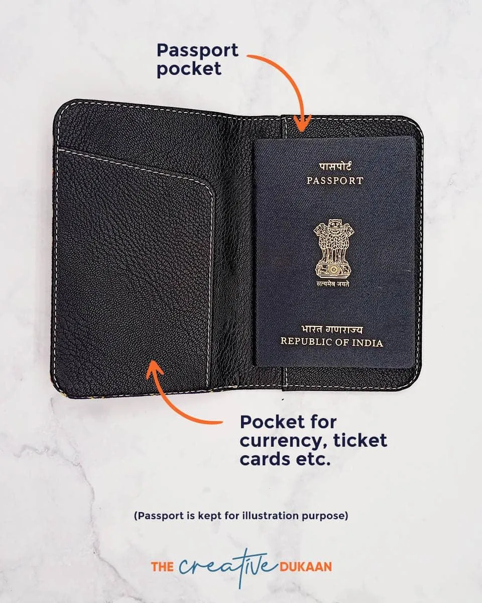 Pack your stuff traveler passport cover