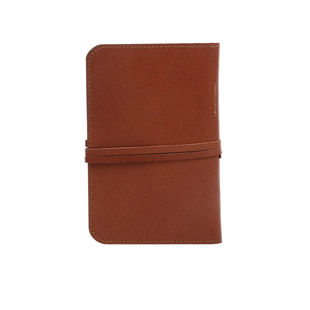 Passport Holder - Tan Leather