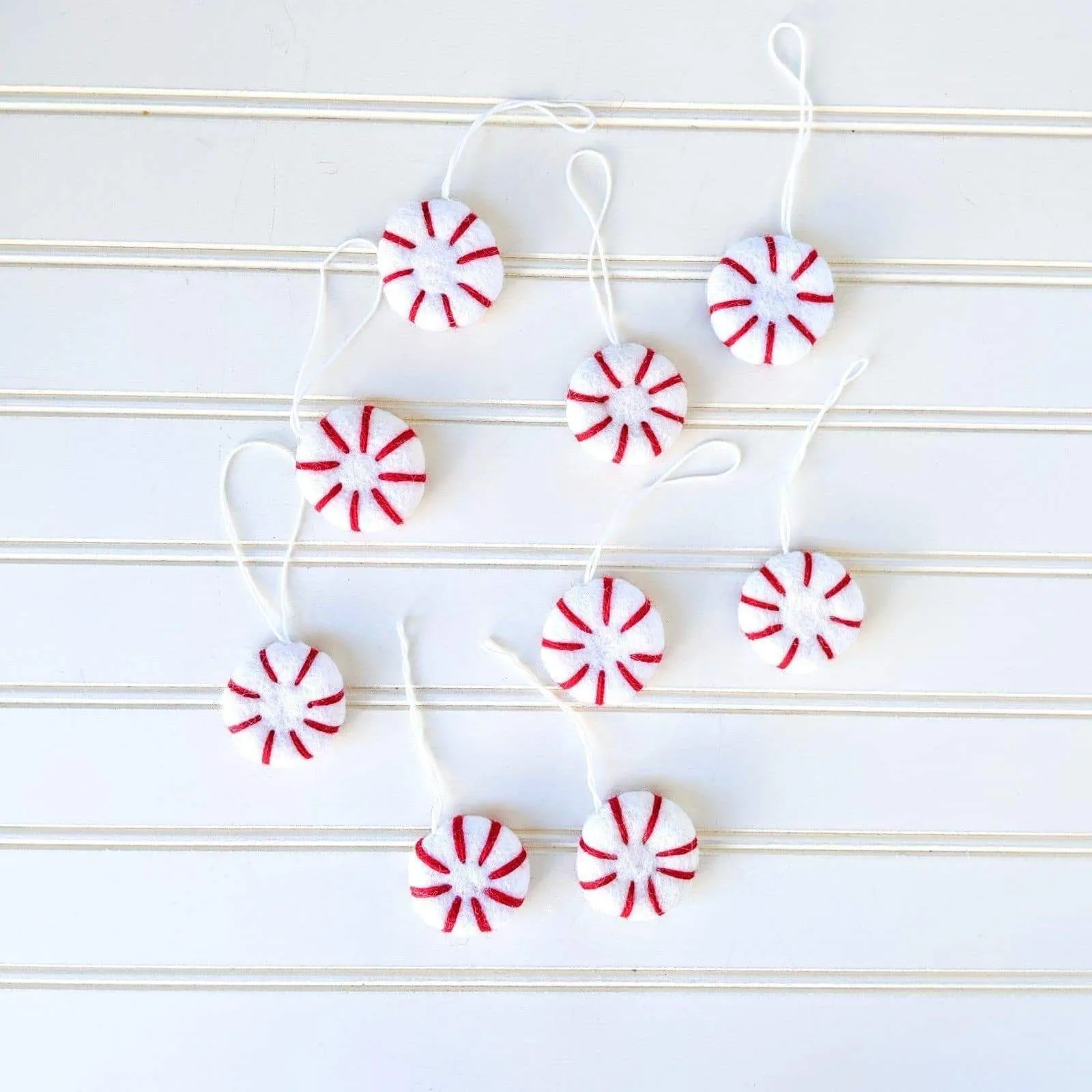 Peppermint Eco Freshener Ornaments - Classic