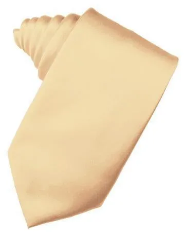 Persimmon Luxury Satin Necktie