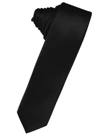 Persimmon Luxury Satin Skinny Necktie