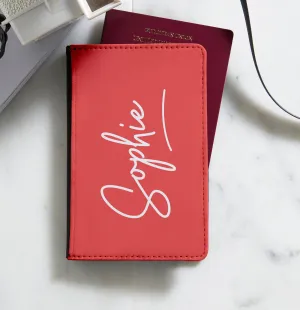 Personalised Passport Holder | Signature Watermelon