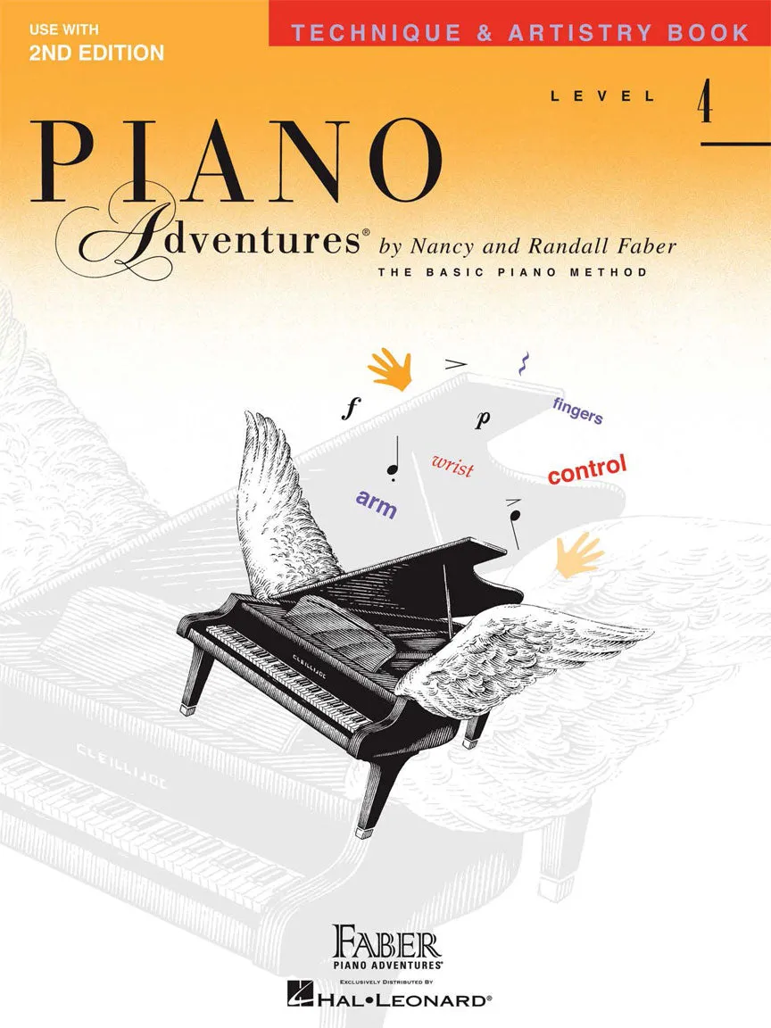 Piano Adventures Level 4: Technique & Artistry - Piano Method