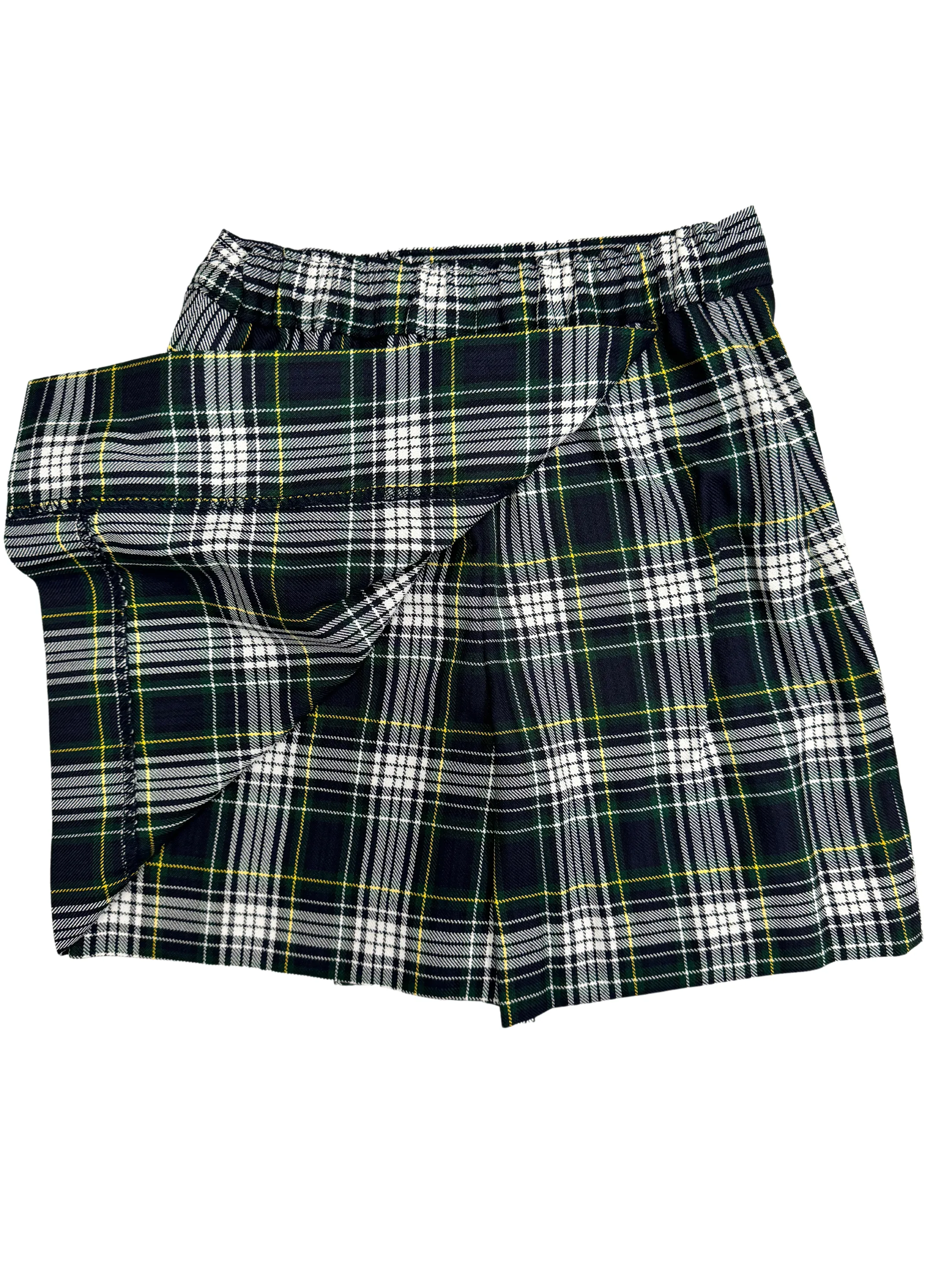 Plaid 161 Flap Skort