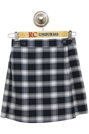 Plaid 64 Flap Skort