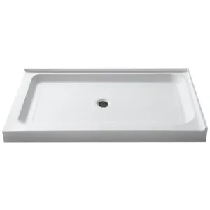 Port 48" x 36" x 5.5" Acrylic Shower Base in Glossy White