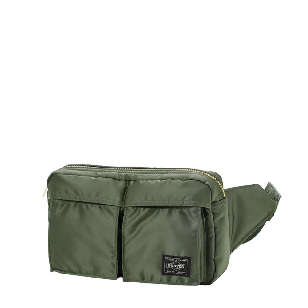 porter by yoshida tanker waist bag (olive)