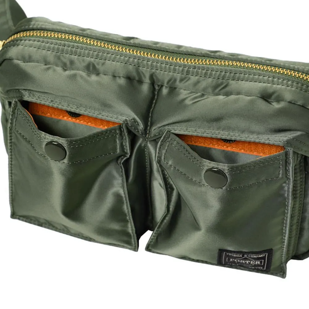 porter by yoshida tanker waist bag (olive)