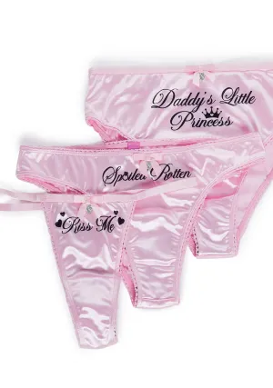 Princess Streak Panty Pack