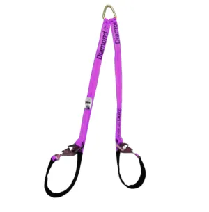 Purple Axle V-Bridle Strap