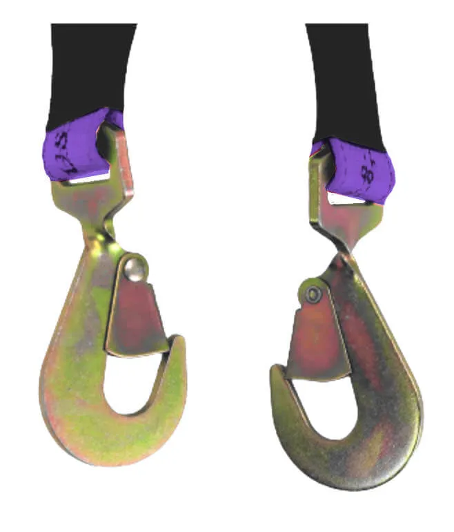 Purple Axle V-Bridle Strap