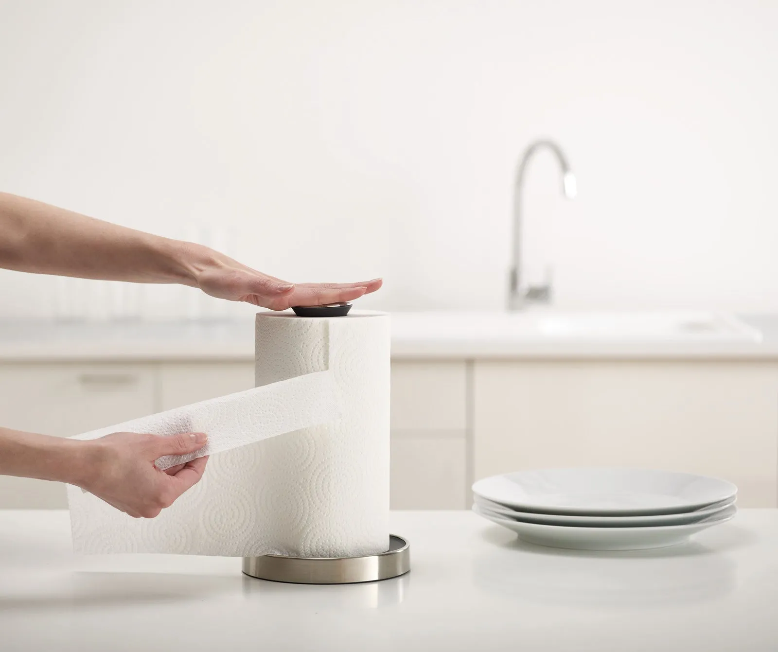 Push & Tear Kitchen Roll Holder