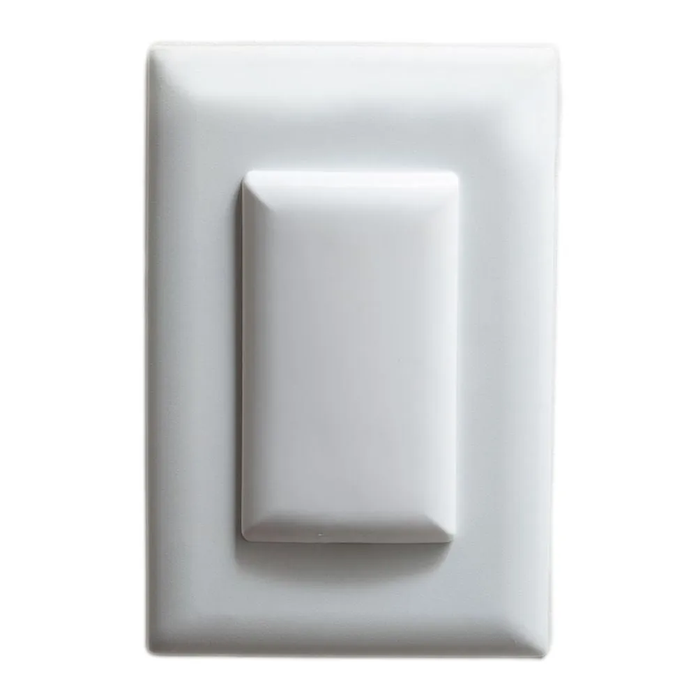 Qdos Double Outlet Plug - White Stay Put 6 Pack