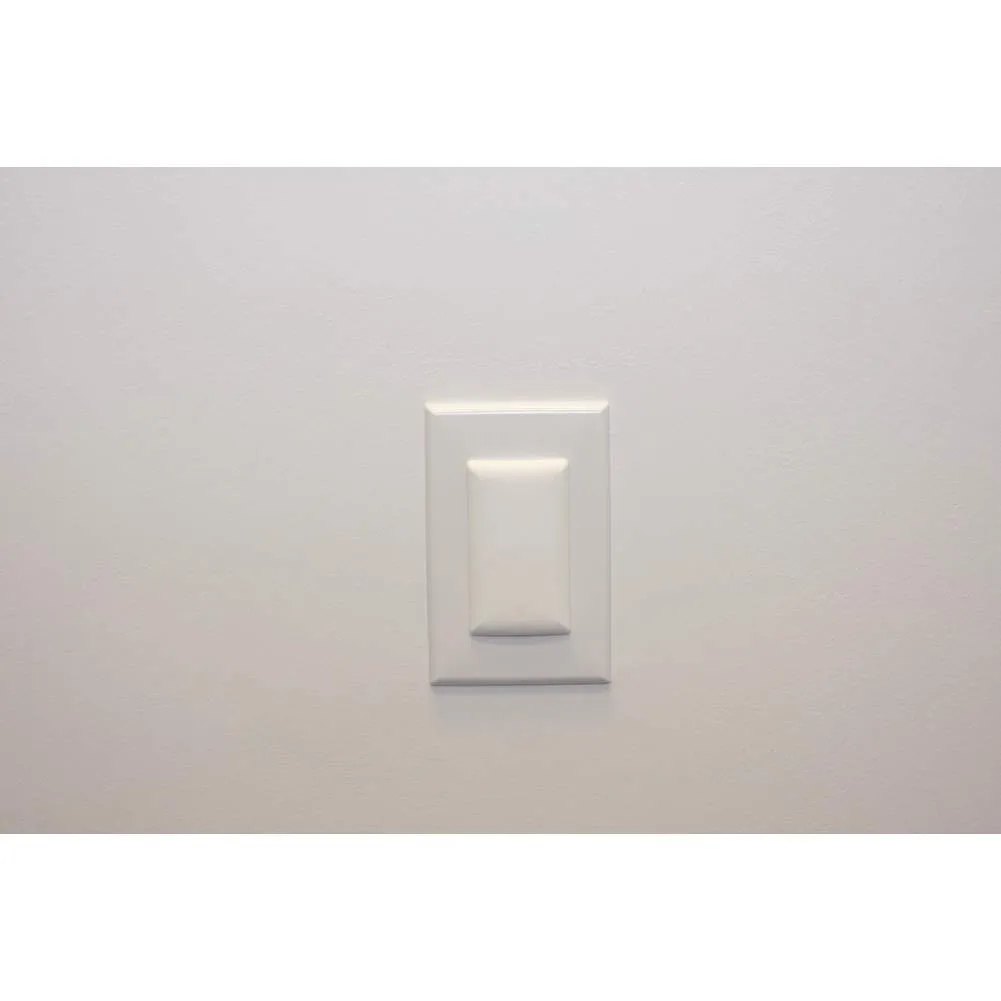 Qdos Double Outlet Plug - White Stay Put 6 Pack