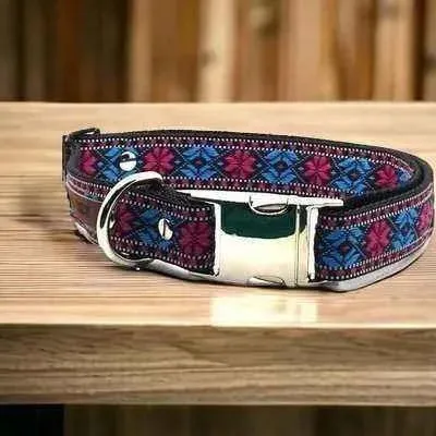 Regal Cotton Dog Collar