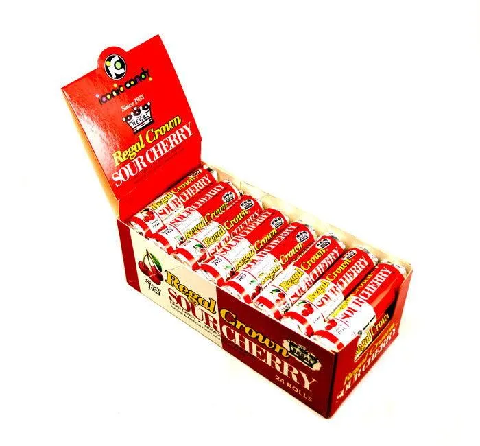 Regal Crown & Reeds Hard Candy Rolls Nostalgic Pack