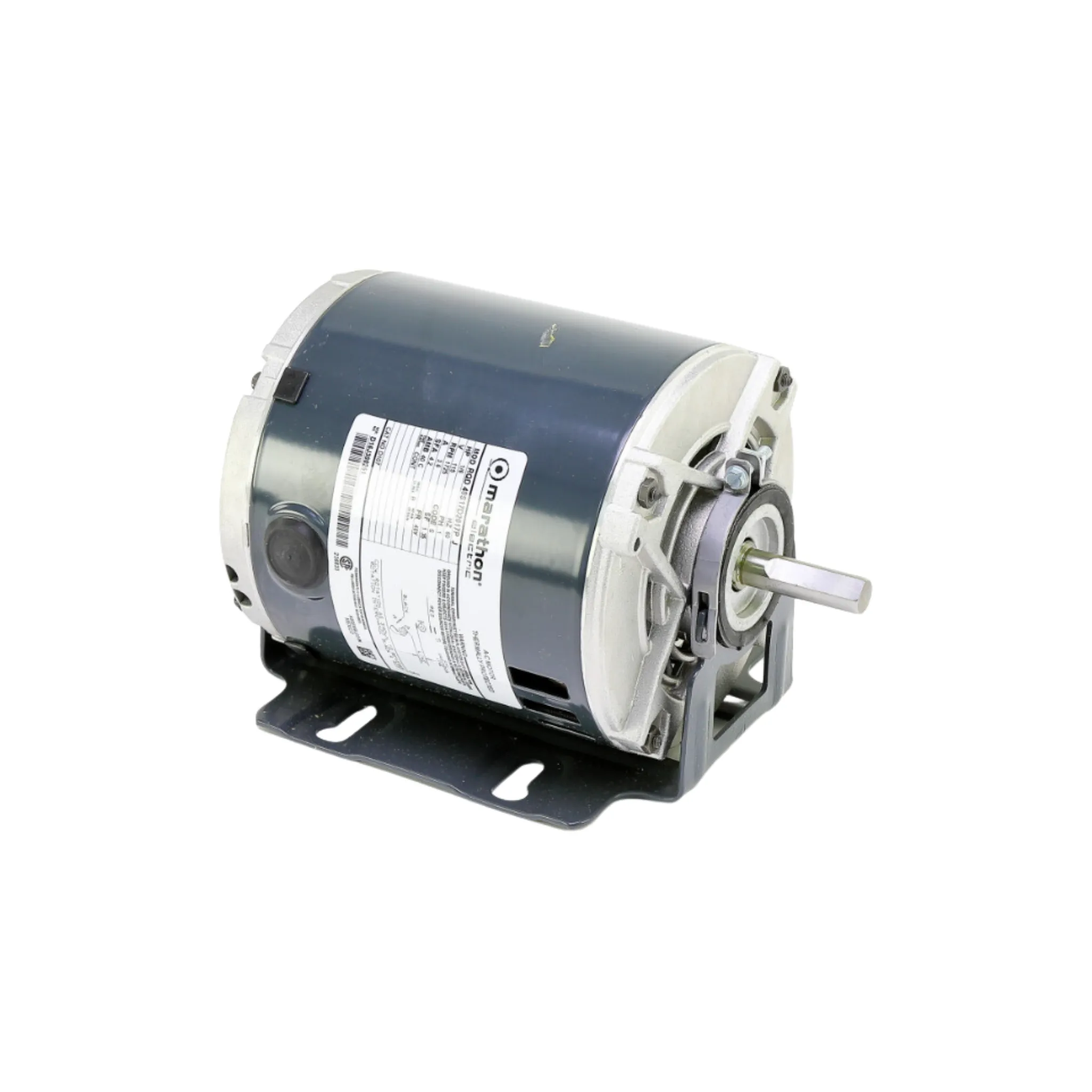 Regal Rexnord - Marathon D107 115V Input Voltage, 1/6HP, 60 Hertz, 1725RPM Rotation Speed, 1 Speed, 1 Phase, Motor