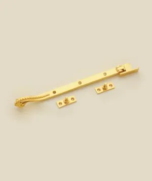 Regency Casement Stay (Gold Plated)