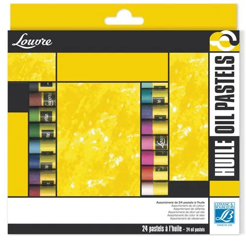 Set Of 48 Louvre Oil Pastels