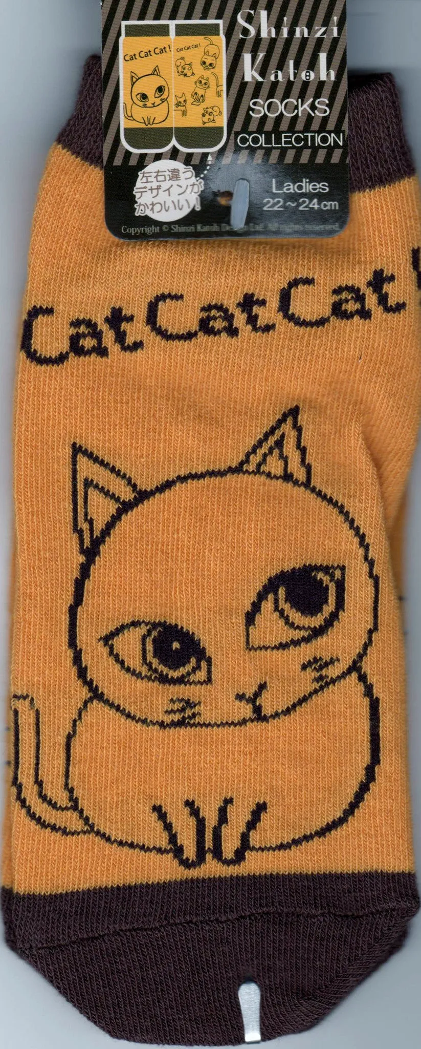 Shinzi Cat Cat Cat Sock