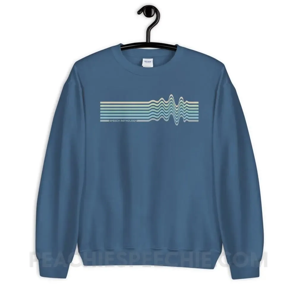 Sound Waves Classic Sweatshirt