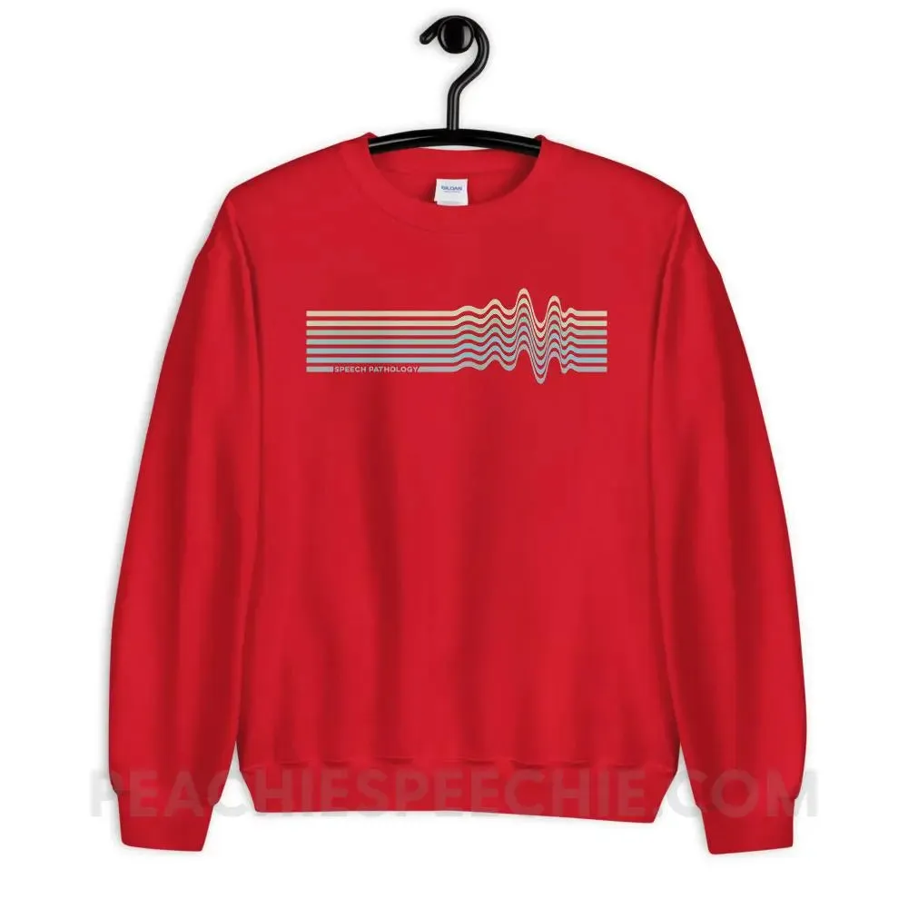 Sound Waves Classic Sweatshirt