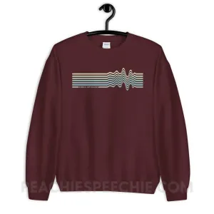 Sound Waves Classic Sweatshirt