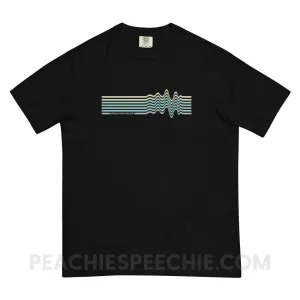 Sound Waves  Comfort Colors Tee