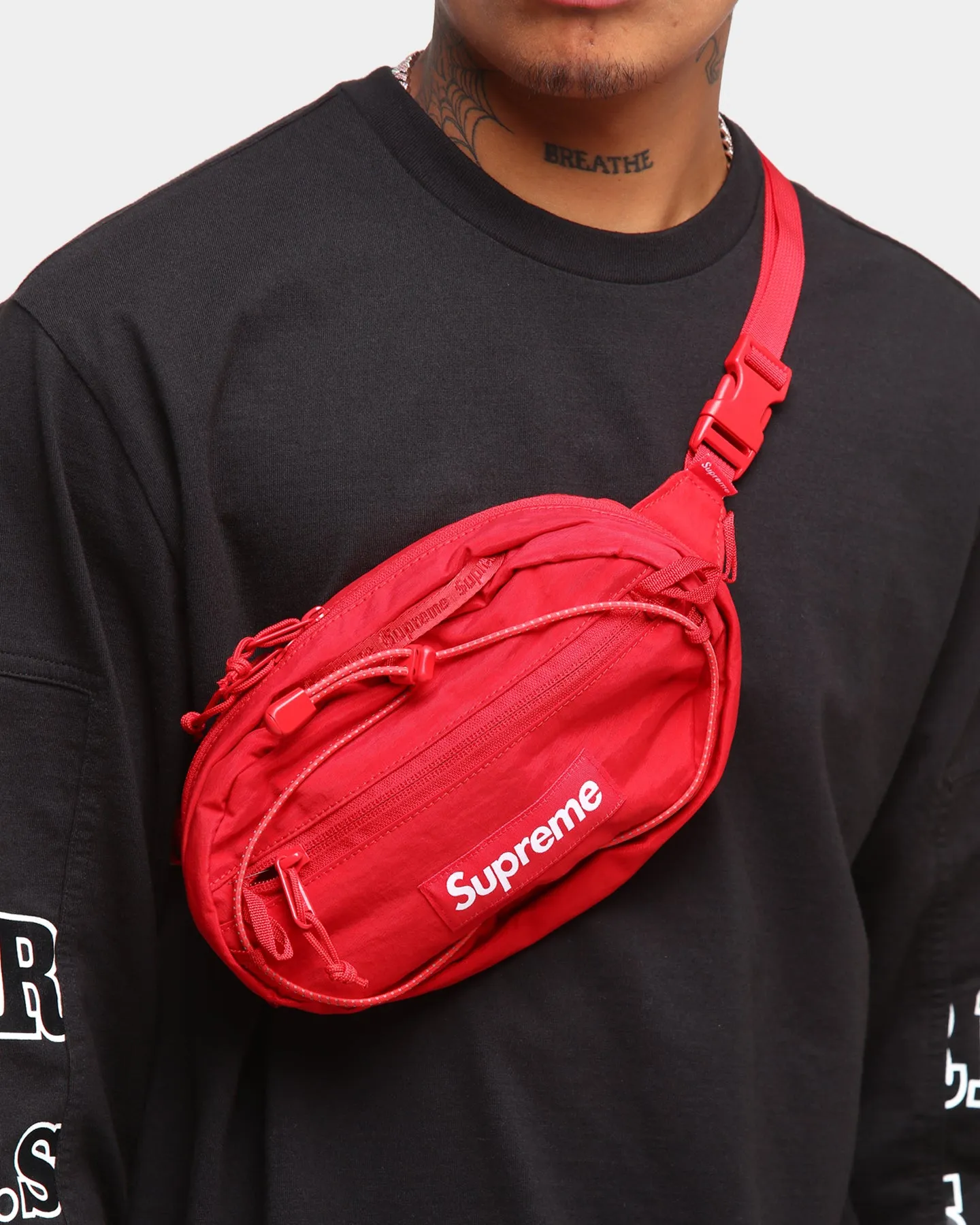 Supreme Waist Bag Dark Red