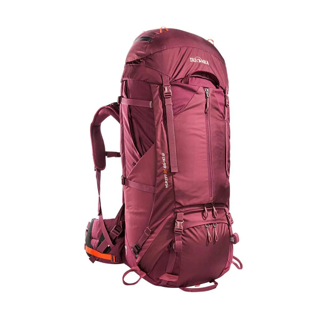 Tatonka Yukon X1 Tramping Pack 65 litres   10 litres, Women, (Bordeaux Red)