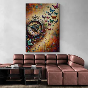 Time Flies: Wall Art canvas