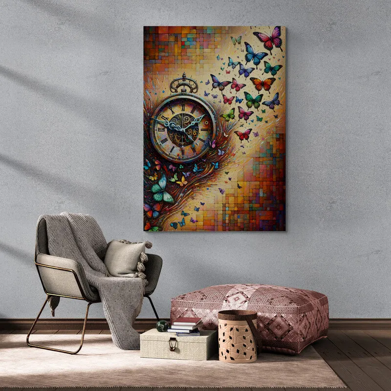 Time Flies: Wall Art canvas