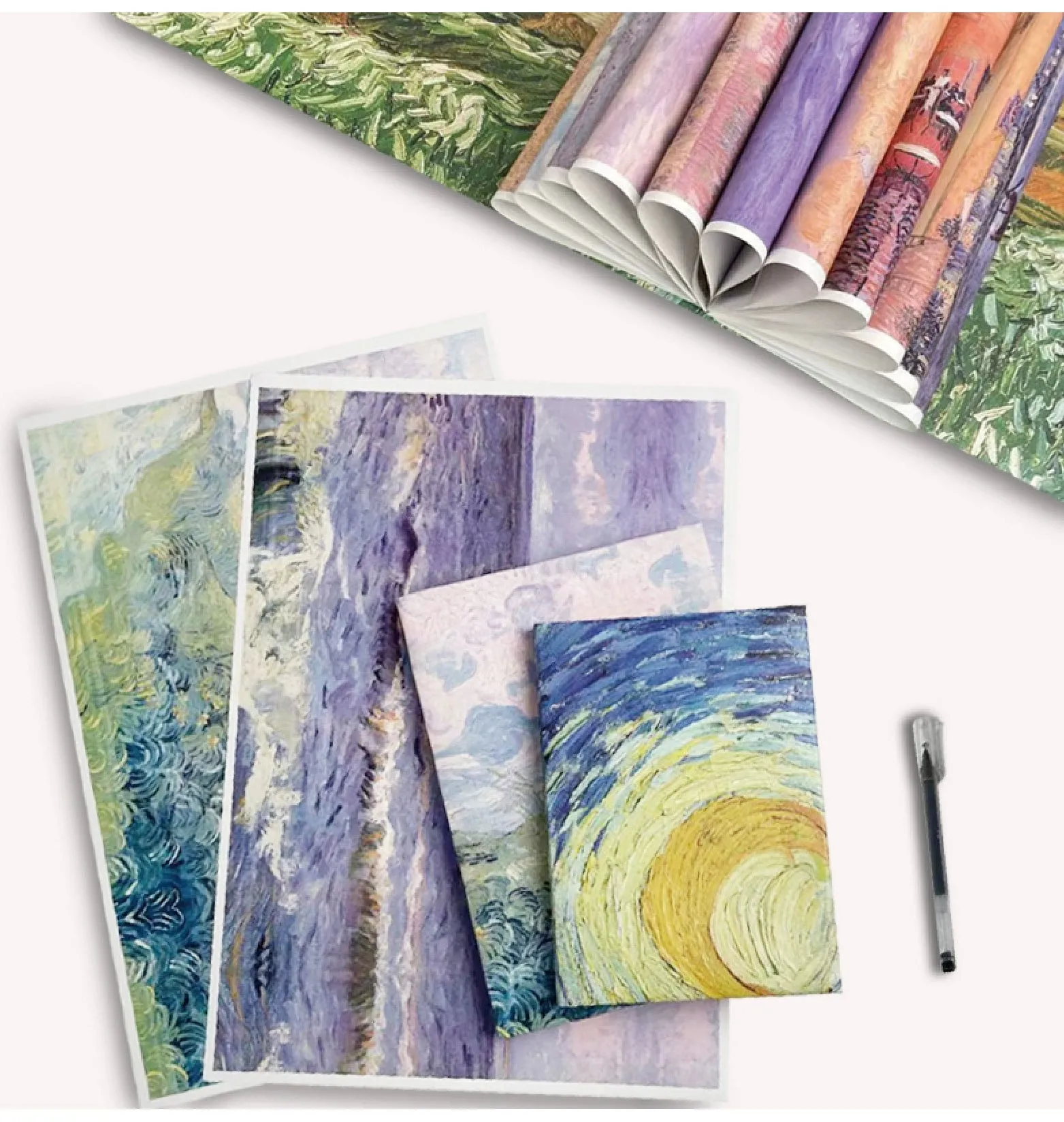 Timeless Masterpiece: Van Gogh Starry Sky Gift Wrapping Paper